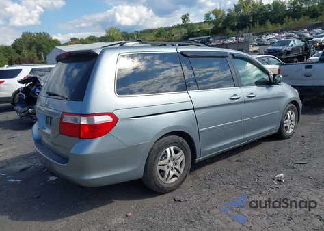 2006 Honda Odyssey Ex-L z USA, uszkodzony, nr VIN 5FNRL38636B092577